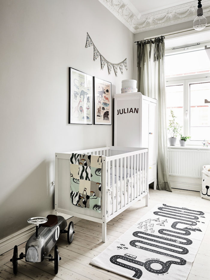 Scandinavian children's rooms